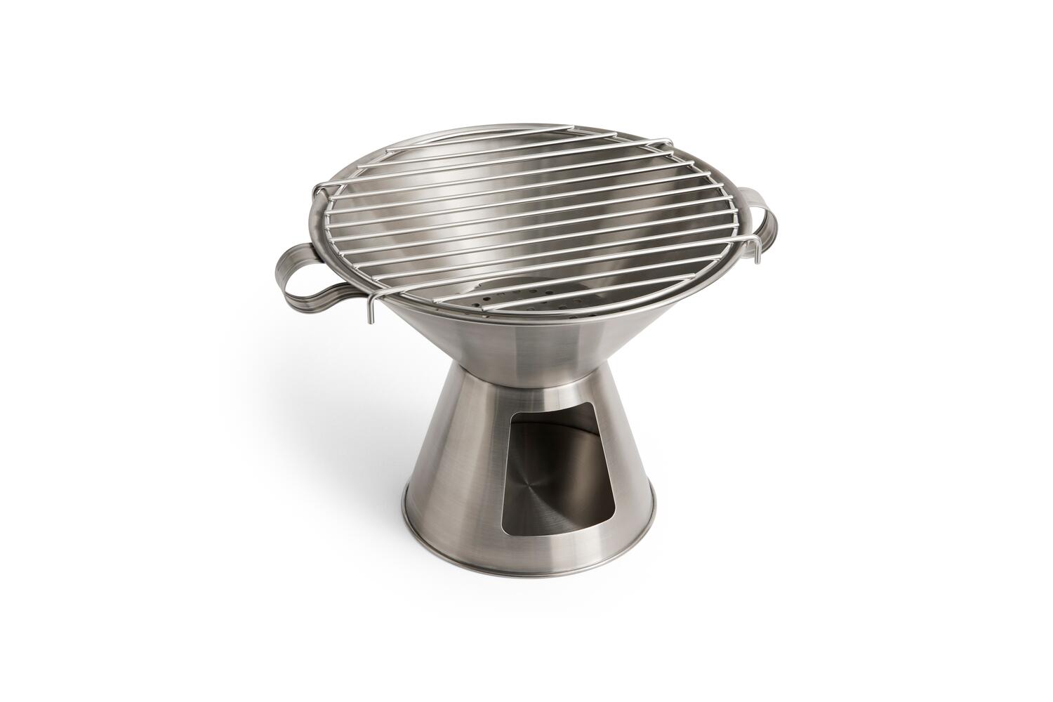 x Jasper Morrison grill - Stainless Steel